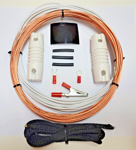 Longwire Krótkofalowa antena radiowa The Worldwide 50' Bare Copper do SWL EZ UP - Zdjęcie 1 z 4