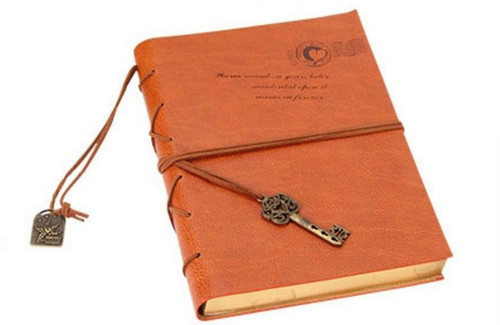 Retro Classic Notebook Vintage PU Leather Bound Notepad Note Journal Diary USA - Picture 8 of 8
