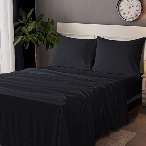 1800 Series Bed Sheet Set Ultra Soft Comfy Fabric Nice Rich Colors Sheet Set - Picture 16 of 47