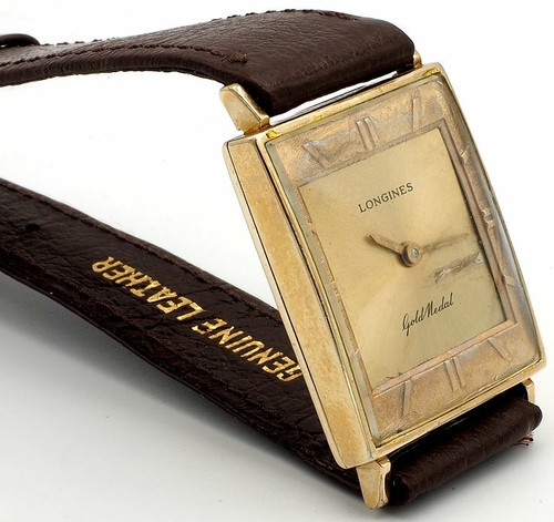 Vintage Longines Gold Medal Watch Swiss Made 17 Jewels Cal 370 10k G/F Runs - Imagen 2 de 9