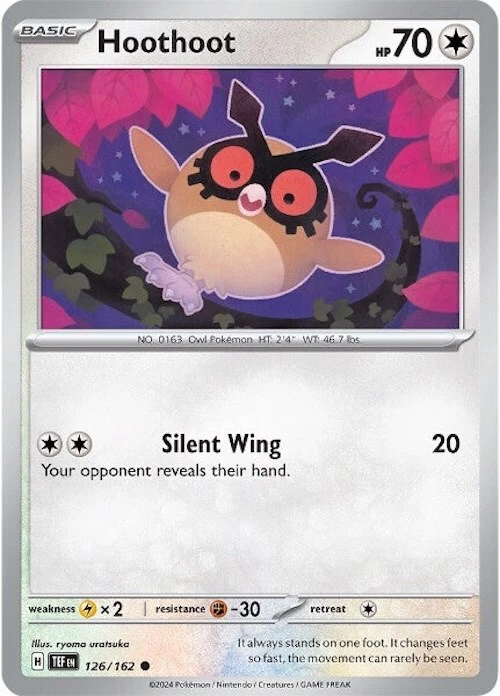 Hoothoot 126/162 SV05: Temporal Forces