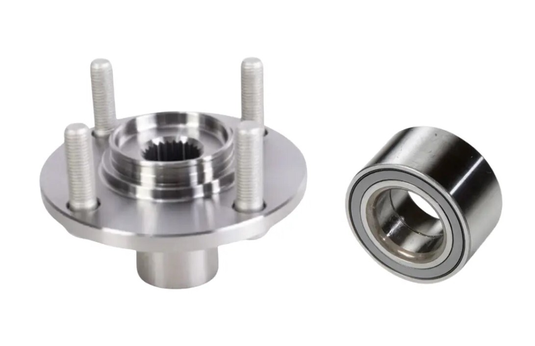 Front Wheel Hub & Bearing Set (Pair) For 2012-2015 Nissan Versa – Left & Right Side – Aftermarket OE Standard