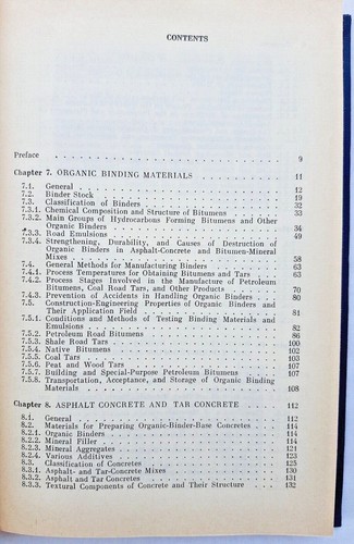 Road and Building Materials in two Volumes by S. V. Shestoperov, Mir Publishers - Picture 9 of 12