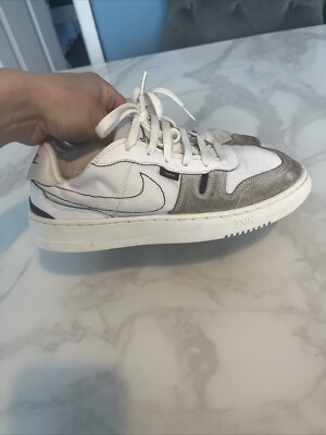 nike squash type trainers white