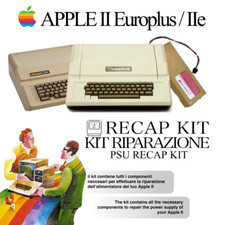 Kit Recap Riparazione PSU Apple II Europlus / IIe Alimentatore