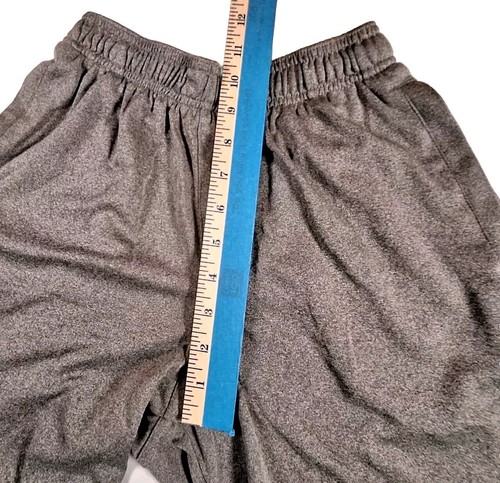 Champion Shorts Youth Size Small GRAY ATHLETIC Elastic Waist Drawstring Pockets - Picture 9 of 10