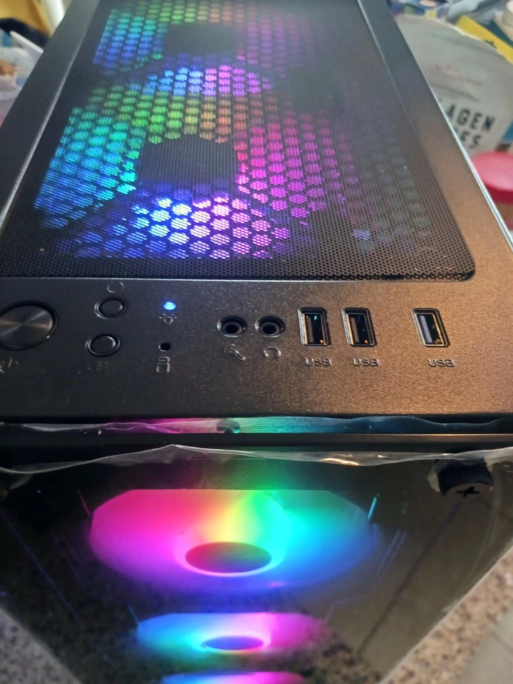 PC para juegos, i7 intel, 32 GB RAM, unidad SSD de 1 TB/win PRO/GPU R7 AMD 450 Foto 4 de 4