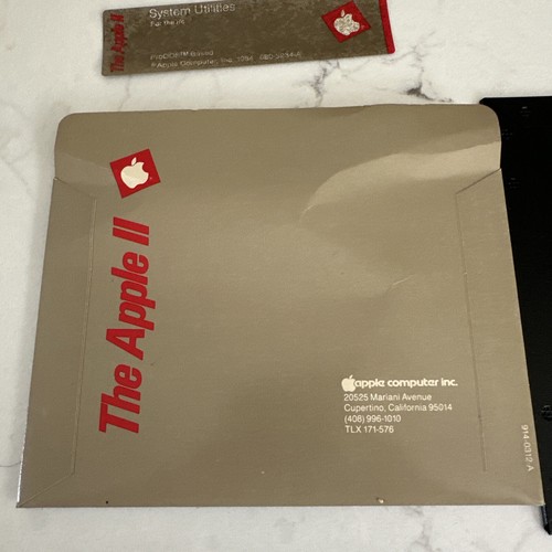 Apple II ProDOS Based System Utilities 5.25” Floppy Disk 1984 - Untested - Picture 5 of 7