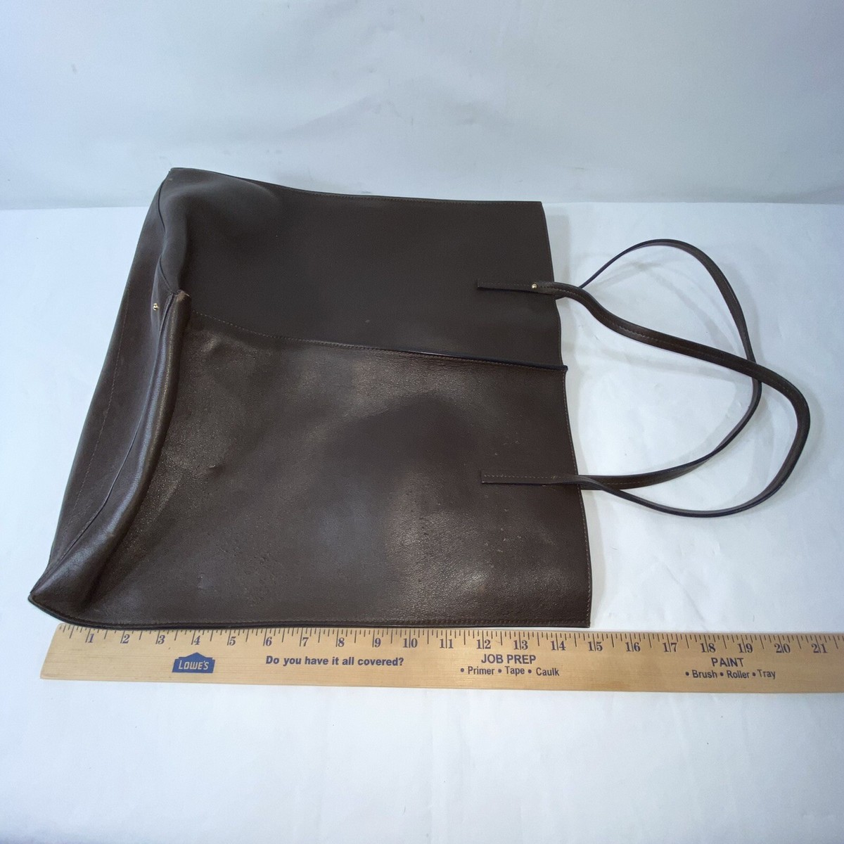 Maiyet Brown Leather Shopper Tote Bag With Wallet | eBay Maiyet Brown Leather Shopper Tote Bag With Wallet | eBay