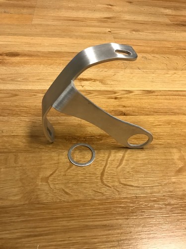 Rolled Vertical License Plate Relocation Bracket for HARLEY-DAVIDSON CUSTOM New - 第 17/24 張圖片