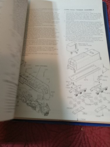 Mantua HO Early Pacific & Atlantic Steam Locomotive Construction PARTS Manual - Picture 7 of 15