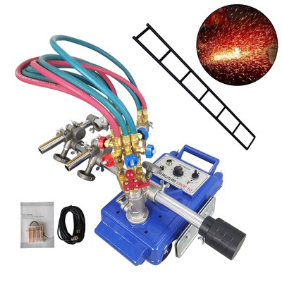 Semi-automatic Double Cutting Torch Portable Handle Gas Cutting Machine 110V