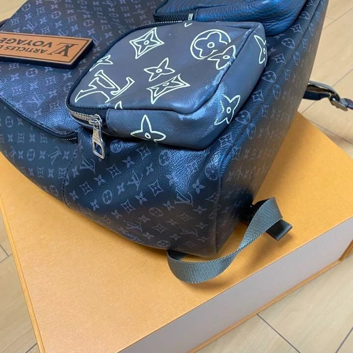 Louis Vuitton Backpack Multipocket Monogram Eclipse Patchwork