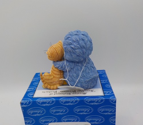 Bluebird Figurine Inspirational Sonshine Promises Purrfect Friendship #18 - Picture 4 of 4