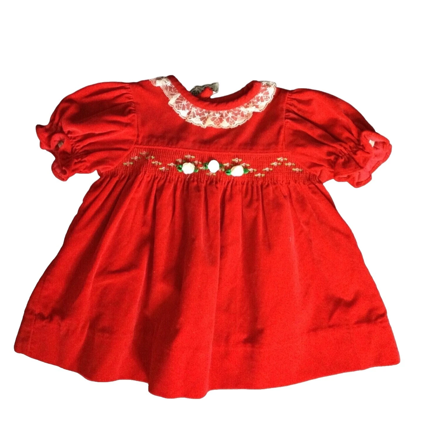 Velvet Short Sleeve Girls Vintage Dresses for Girls