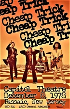 Cheap Trick  CONCERT POSTER 12"x18" Free shipping