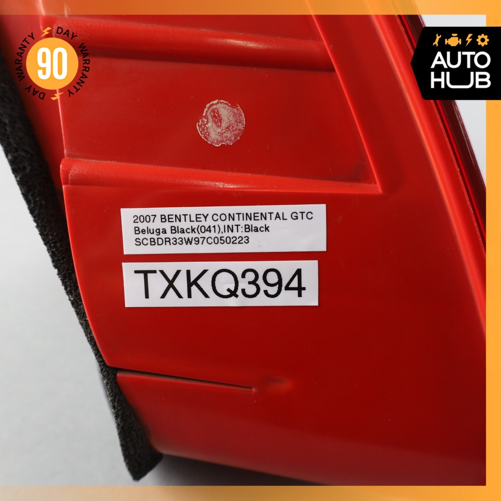 03-09 Bentley Continental GTC Right Passenger Side Tail Light Lamp OEM 62k