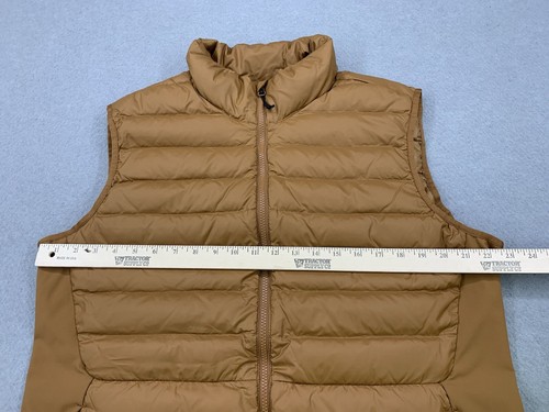 Alpine Design Goose Down Puffer Vest Mens L Desert Warm Lightweight Mock Collar - Picture 5 of 8