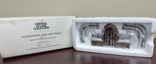 Department 56 Heritage Village "Churchyard Gate & Fence" Set of 3 #5806-8
