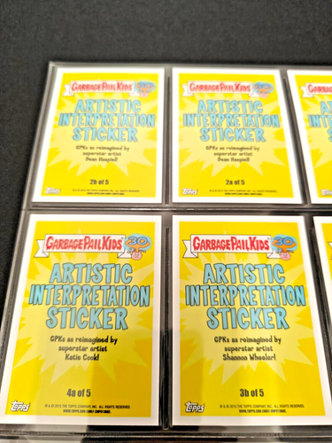 SUPER RARE - 245 CARDS! - 30TH ANNIVERSARY SERIES - 15 SETS - GARBAGE PAIL KIDS - Picture 22 of 24