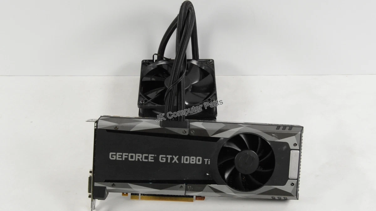 EVGA GeForce GTX 1080 Ti SC2 Hybrid FOR PARTS NOT WORKING