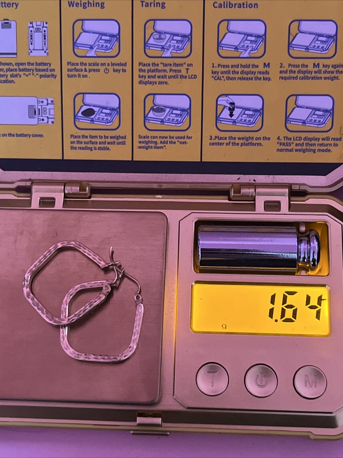 14k Gold Basic Earrings Square Hoops - image 6