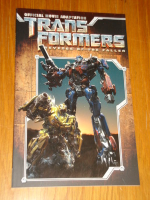 TRANSFORMERS REVENGE OF THE FALLEN MOVIE ADAPTATION IDW 9781600104558