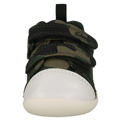CLARKS Roamer Craft Boys Canvas Pre-Walkers - Picture 8 of 10