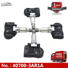4x Tire Air Pressure Sensor 433MHz 40700-3AR1A TPMS Sensor for Nissan Versa SL