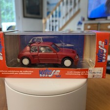 Vitesse Peugeot 205 T16 Belga Team N3 24h Van Ieper 1986 A. Moke' B. Darniche 1:43 SM25