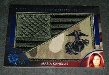 2018 Benchwarmer MARIA KANELLIS Hot For Teacher SUPER FLAG #1/1 WWE Diva PLAYBOY