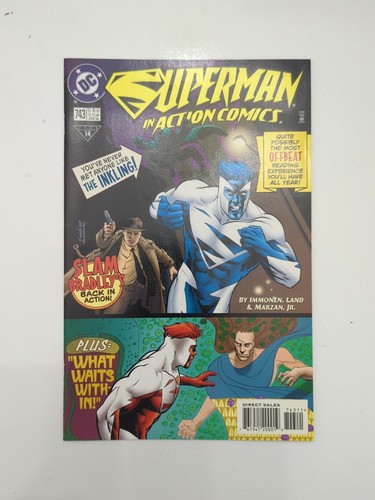 Lot Of 4 1998 DC Superman Action Comics #741-744 VF/NM - Picture 6 of 9