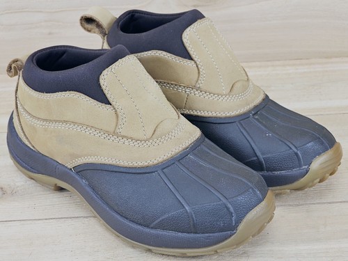 LL BEAN Botas Talla 4 Niños Cazadores de Tormentas Sin Cordones Botas de Goma Zapatos - Imagen 5 de 12