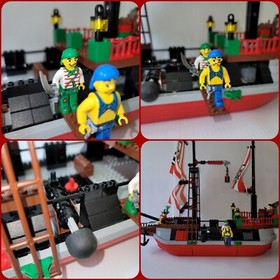 Lego 7075 Pirates Captain Redbeard's Pirate Ship 100% Complete w/📦+Instructions