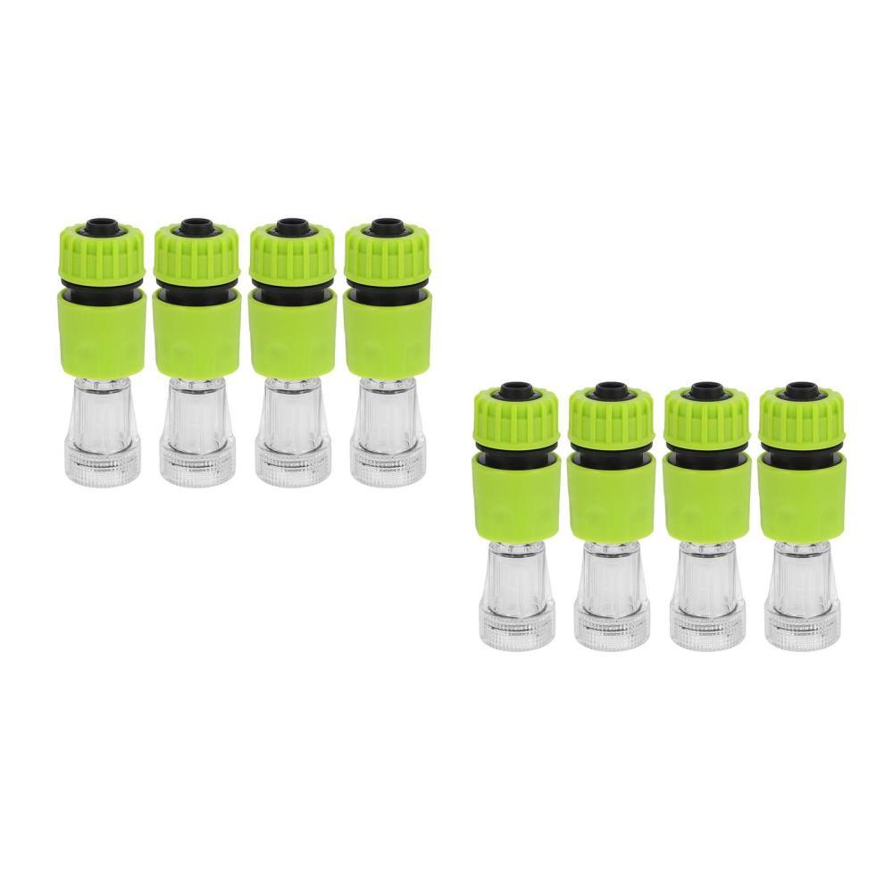 2-Piece High Pressure Car Wash Hose Filter Connector Set