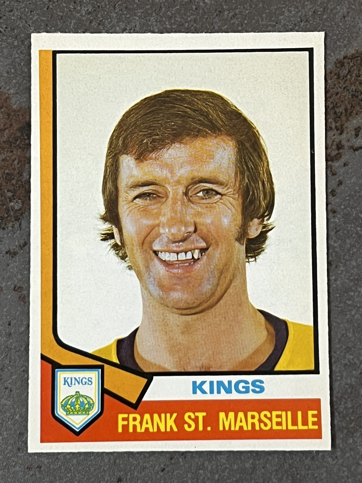 1974-75 O-Pee-Chee #374 Frank St. Marseille