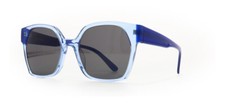 Inface Shiny Blue / Brown 9864 9012 Sunglasses 55mm