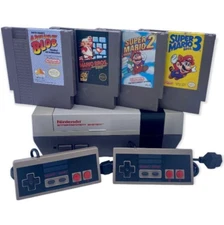 Nintendo NES Console Bundle Super Mario Bros 1 2 3 + A Boy And His Blob