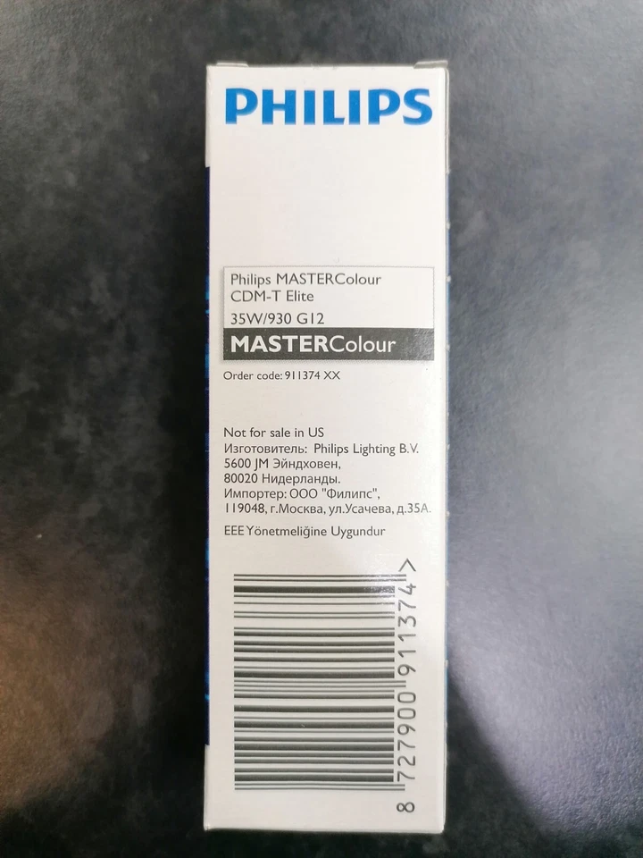 35W Philips Mastercolour CDM-T Elite  35w/930 G12 Metal Halide - Image 4 of 4
