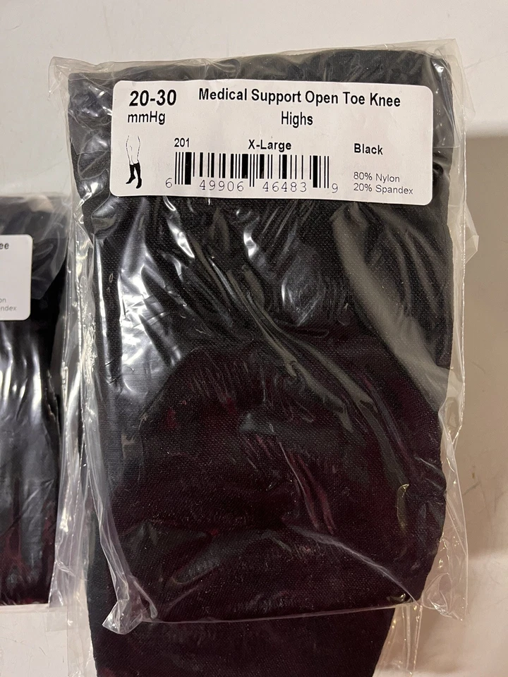 Medias de compresión para diabéticos Ames Walker, hechas en EE. UU. 6pk Foto 4 de 4