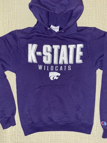 Kansas State Hoodie Herren XS K State Wildcats Pullover Champion Athletic Wear - Bild 1 von 9