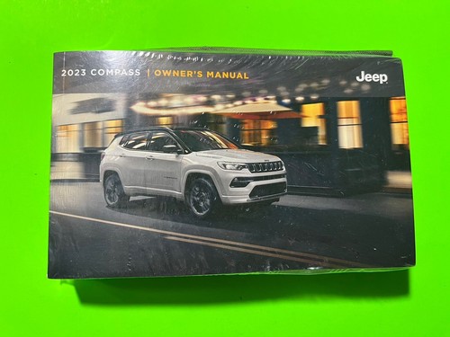 2023 Jeep COMPASS Owners Manual Set w/ UConnect & Pouch *OEM*. NEW! - Picture 2 of 5