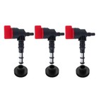3x Fuel Shut Off Valve Grommet Bushing For Plastic Gas Tank Generator 192980GS