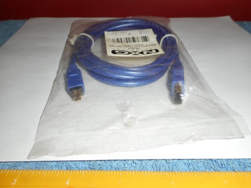 4 Pin to 6 Pin 2 Meter FIREWIRE IEEE 1394 USB Cables NXG NX-0812 New Sealed - Afbeelding 5 van 8
