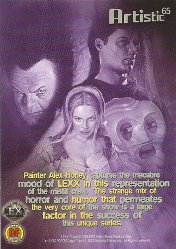 LEXX BASE / BASIC CARDS 1 TO 72 BY DYNAMIC FORCES CHOOSE - Picture 139 of 153