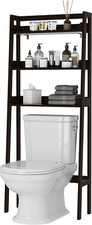 over the Toilet Storage, 3-Tier Bathroom Shelves over Toilet, behind Toilet Bath