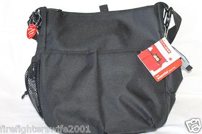 Skip Hop Duo Essential Diaper Bag tote bag baby travel bag Black new w/tags