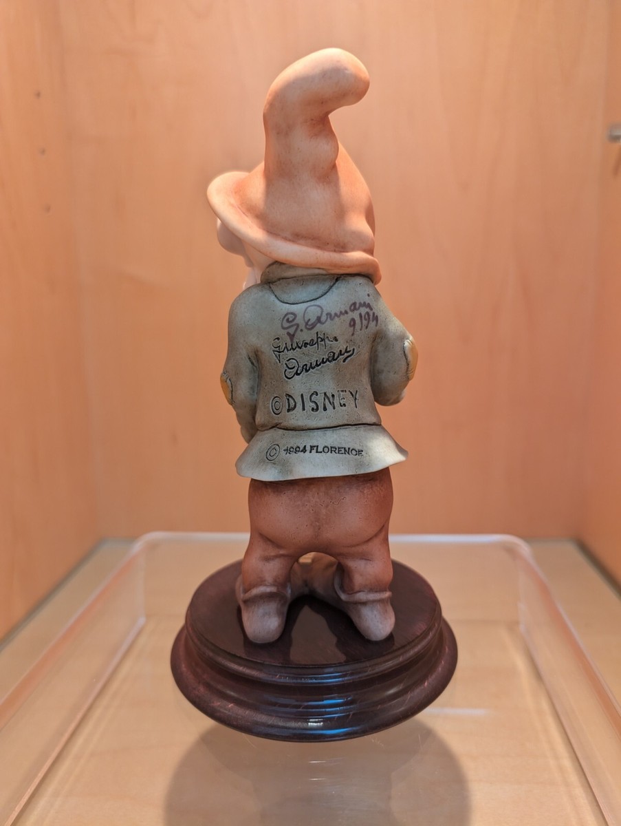 ディズニーミッキー　アルマーニ Giuseppe Armani Sneezy 0914-C Hand Signed Snow White and the