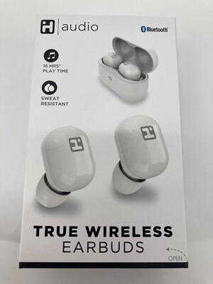 iHome True Wireless Earbuds - White