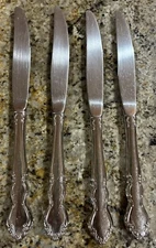 4 Oneida USA DOVER Stainless Flatware Dinner Knives Table Knife Glossy